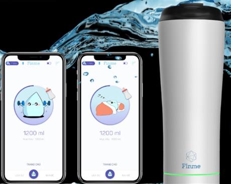 Cơ thể khỏe hơn mỗi ngày nhờ bình uống nước thông minh